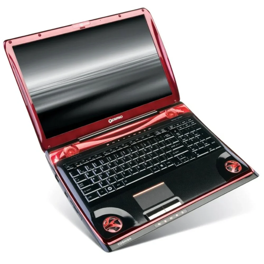Toshiba Qosmio laptop.